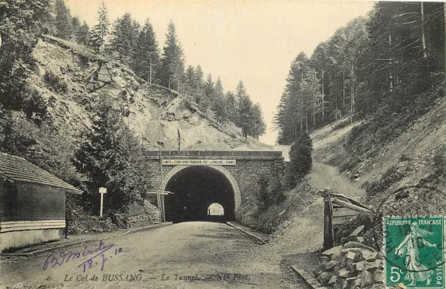 88   Le Col De Bussang  Le Tunnel - Ad-19-259