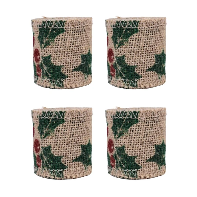 2x Weihnachten Kranz Band Weihnachten Geschenk Verpackung Band