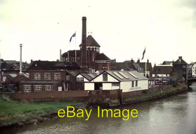 Photo 6x4 Harveys Bridge Wharf Brewery, Lewes  c1992