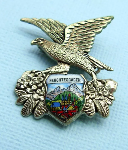 1960s 1970s Berchtesgaden Eagle's Nest German Bavaria Oktoberfest Tyrol Hat Pin