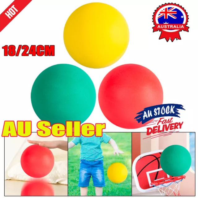 Bouncy Ball for Kids High Density Foam Ball Mute Soft Slient Balls Toys ZO