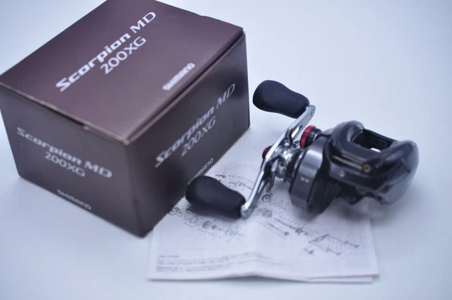 2024 SHIMANO SCORPION MD 200XG Right Handle 8.5:1 Gear
