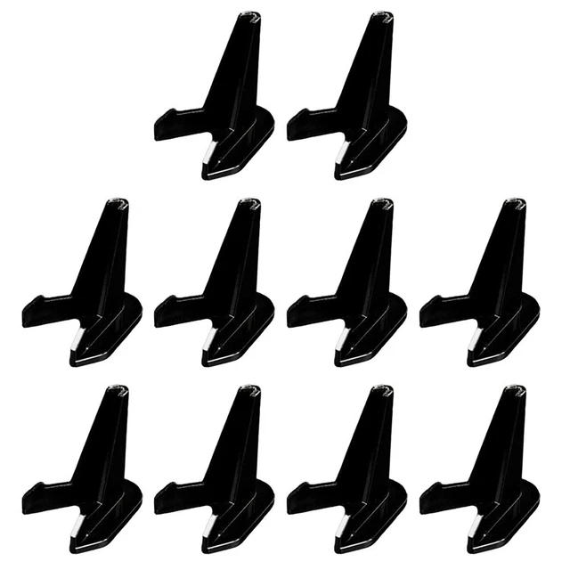 10X Acryl Gedenkmünze Display Ständer transparent Dreieck Display Ständer