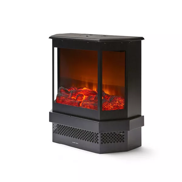 Warmlite Panoramic Log effect Fire stove 59cm W Electric Stove, heater fireplace