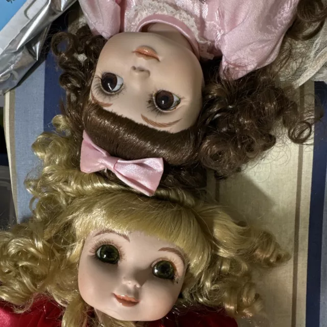 Marie Osmond Adora Belle Porcelain Collector dolls Lot Of 2