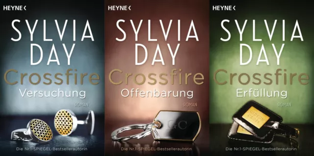 Sylvia Day Crossfire 1-3, Versuchung + Offenbarung + Erfüllung