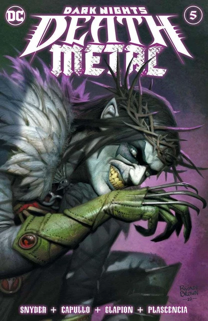 Dark Nights Death Metal #5 Ryan Brown Trade Dress Variant Cover DC Comics