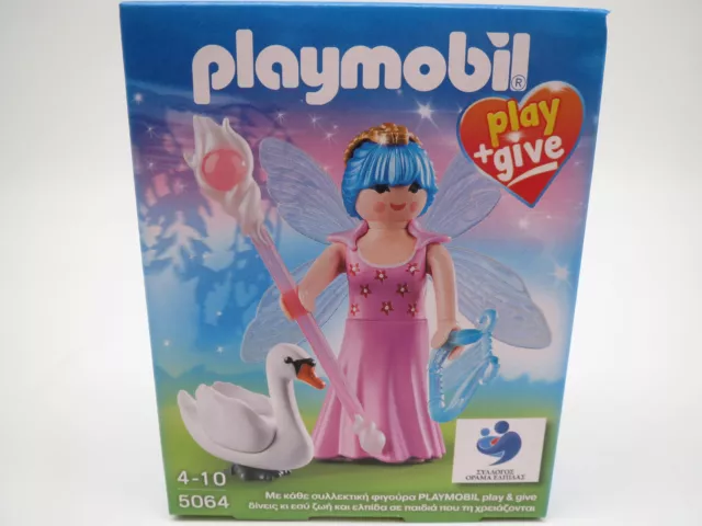 Playmobil 5064 "Elfe mit Schwan und Zubehör - P&G" Neu & OVP-Griechische Ed.