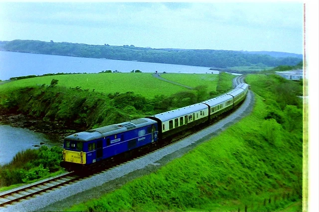 35MM RAILWAY COLOUR Negative Class 73 133 at Goodrincham Sands £1.95 ...