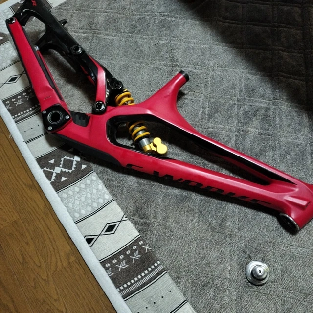 スペシャライズドDEMO8　s-works　フレームとクリスキングヘッドパーツ SPECIALIZED DEMO8 S-WORKS frame Cris King head parts MMMf04