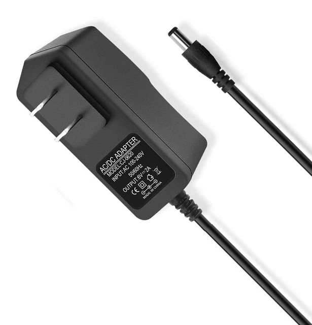 6V 2A Power Supply Adapter AC 100-240V to DC 6V Transformer 12W Max AC/DC Ada...