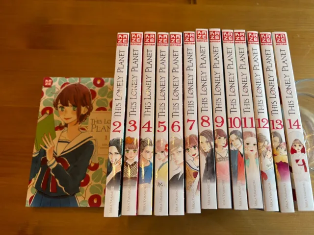 " This lonely planet " Manga Band 1 - 14 Komplett von Mika Yamamori Neuwertig