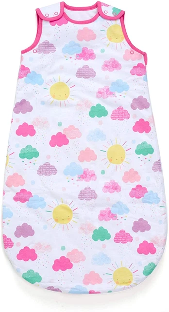 Mothercare Baby Girls Pink Cloud Sleeping Bag 0-36 Months 2.5 Tog NEW