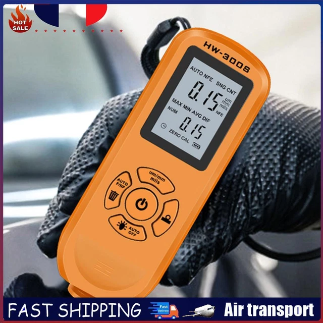 HW-300S DIGITAL CAR Paint Film Coating Thickness Gauge (Orange Vertical ...