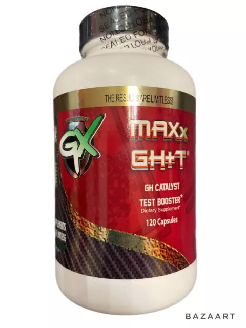 Amplificador de prueba Maxx GHT 120ct por GX Supps D-Aspartic - Tribulus - Rhodiola