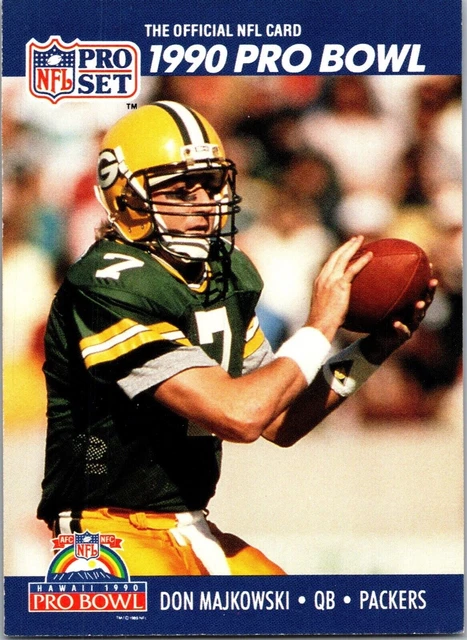 1990 Don Majkowski 7 Packers 401 National Football League Sport Trading Card