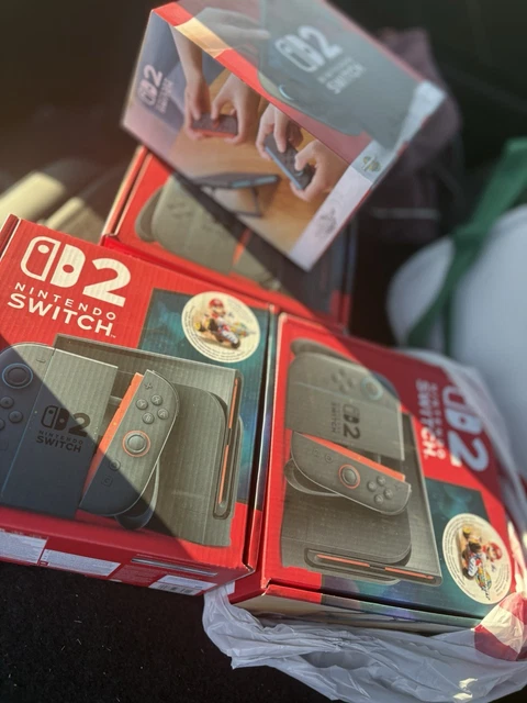 NINTENDO SWITCH 2 Console Mario Kart World Bundle BRAND NEW IN BOX ...