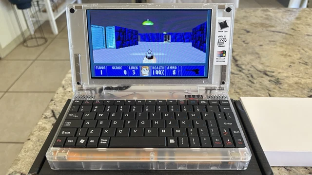 PC Rétro 386 DX 40MHz - Carte Mère PC-Chips M321 - Windows 3.11/MS-DOS - Occasion