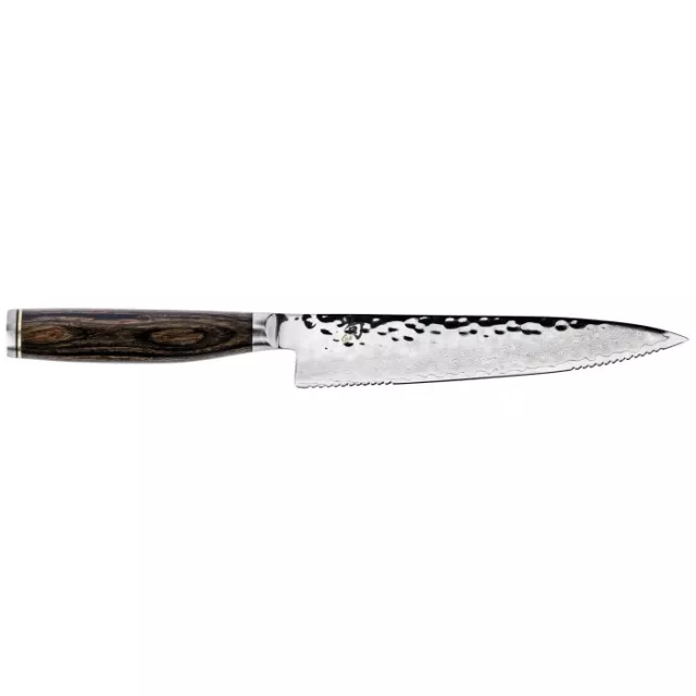 Shun Premier Serrated Utility Knife 6.5" TDM0722 NEW