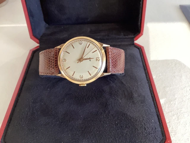 Bracelet Montre Plaqué Or 18 Carats - Largeur 12mm - Vintage Années 60 - Bon état