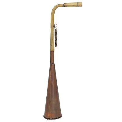 Hörrohr Hörmaschine Stethoskop Hörgerät Tröte Signalhorn Deko 35cm Antik-Stil 3