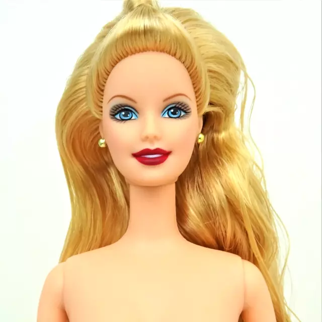 Nude 2003 Glamorous Gala Barbie Doll  New With Stand