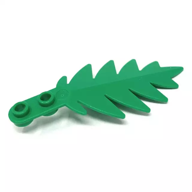 Green Tree Palm Leaf Small 8 x 3 (6148) - Lego Part - Like New