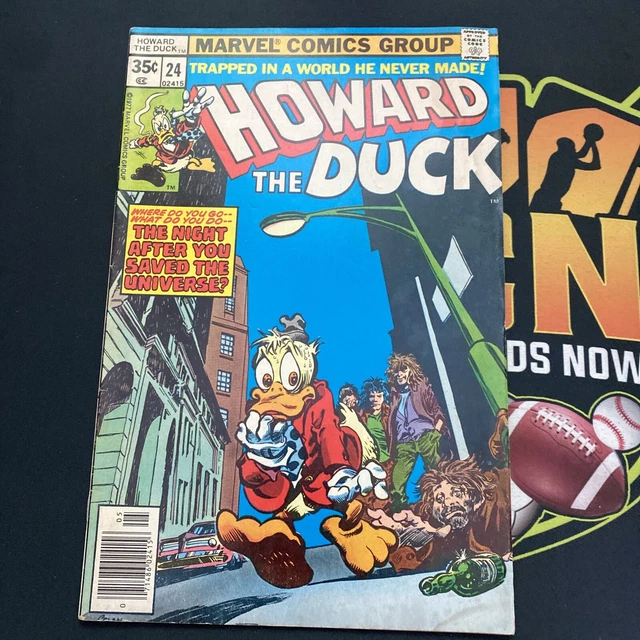 Howard The Duck  # 24 (1978)  Comic. Newsstand Edition.
