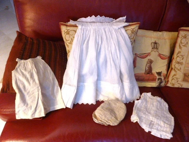 Lot de 2 Anciennes Poupées JUMEAU Modèle Bana & Gégé  Modèle Evelyne 6