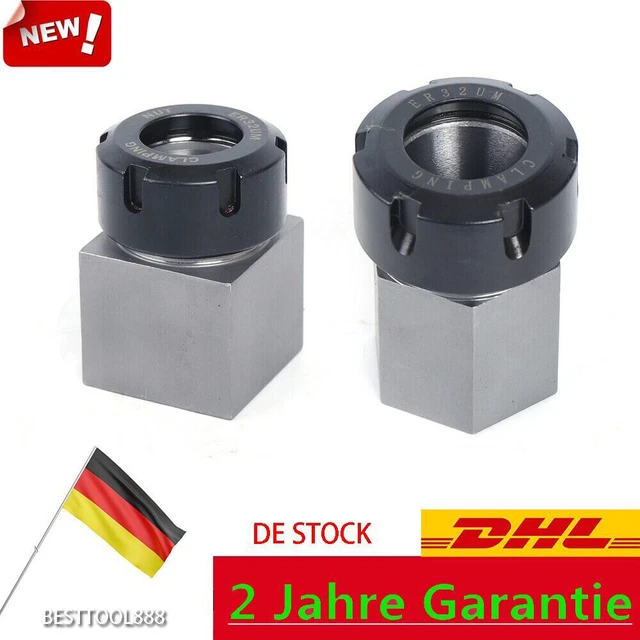 ER40 Spannzange - Hochpräzise Federspannzange 1-32mm Für Fräser & Werkzeuge