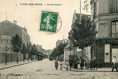 Card vitry sur seine avenue Carnot