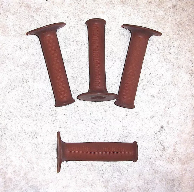 1970s MAGURA Brand NATURAL GUM THROTTLE GRIP for VMX, EX/NOS/PRISTINE #(E522)