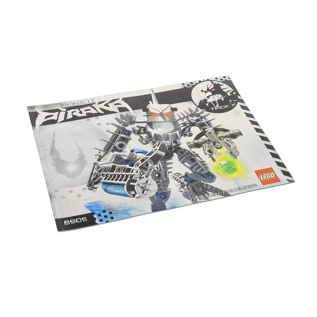 1x LEGO Bionicle Instruction de Montage A5 Pour Set Piraka Thok 8905