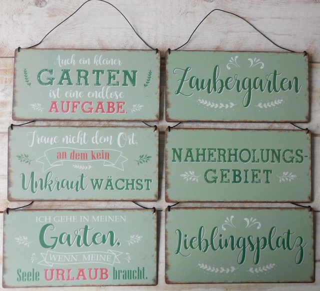 Personalisiertes Metallschild - Individuelles Alu Schild Für Haus & Büro