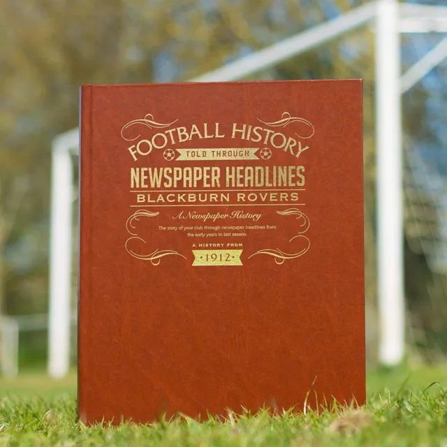 Blackburn Rovers FC  Fan Gift Personalised Football History Book Christmas Xmas 3