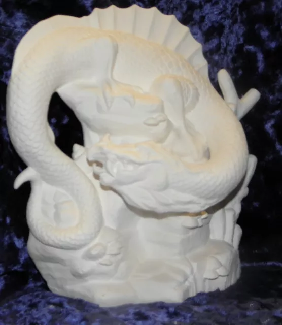 Ceramic Bisque Ready To Paint Small Summer dragon