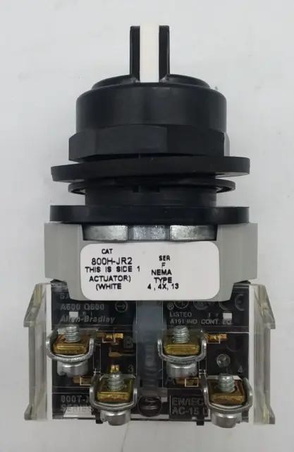Allen Bradley 800H-JR2 Selector Switch