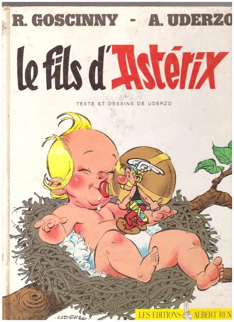 BD Astérix T 27 Le Fils d'Astérix Goscinny Uderzo  éditions ALBERT RENE E-O 1983