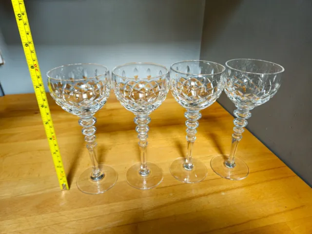 Royal Brierley Crystal Regent Hock Wine Glasses