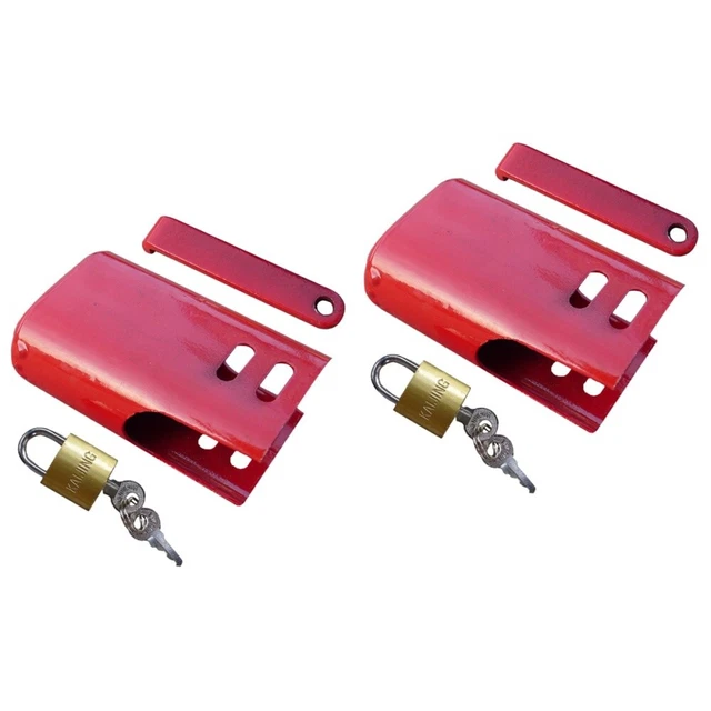 2 ensembles à l'épreuve des enfants water spigot anti- cover hose bib lock