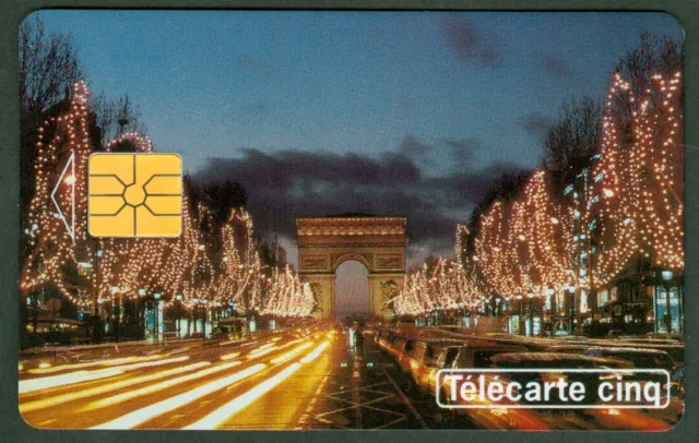 Telecarte 5 Unites Gn 46 Arc De Triomphe  Cb  Vide