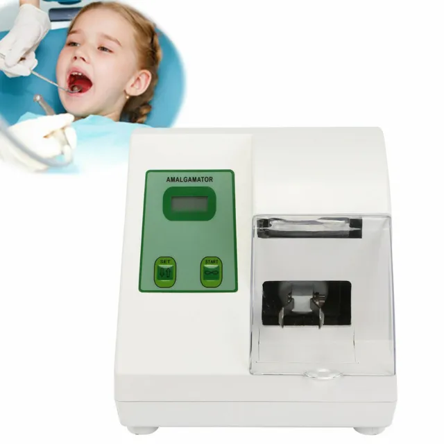 40W Dental Amalgamator Lab Shaker Amalgam Capsule Mixer Blender High Speed 4200r