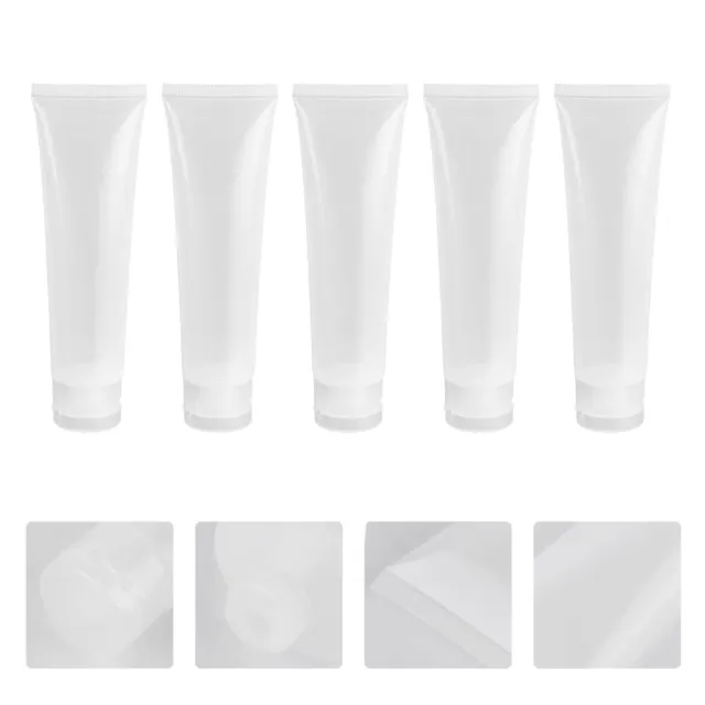 5 Pcs Travel Cosmetic Containers Bottles for Toiletries Filling