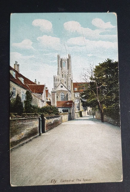 Unposted The Wrench Series No. 13102 Postcard - Ely Cathedral, The Tower  (d)
