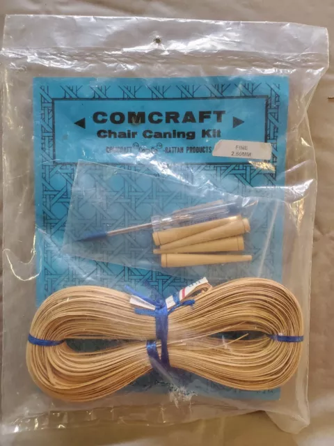 Kit de azotes de silla Comcraft-Fino 2,50 mm caña ratán Commonwealth Manufacturing Co