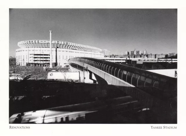 (50090*) Postcard - Yankee Stadium - Renovations - Modern card.