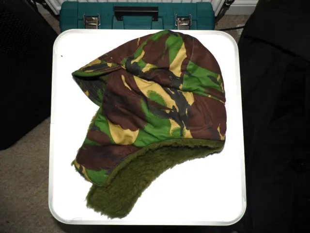 British Army 68 Pattern Dpm Ecw / Extreme Cold Weather Cap. Size Small.