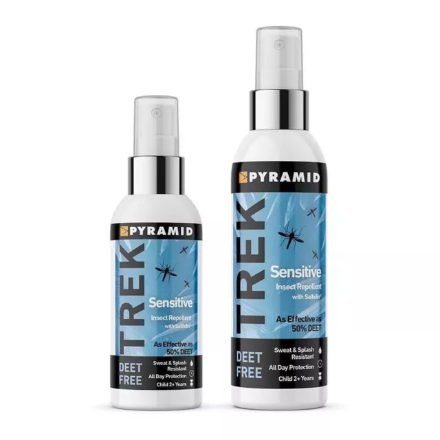 *NEW* Pyramid Trek Sensitive DEET Free Insect Repellent 60ml