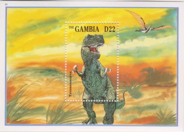 Dinosaurier Gambia Postfrisch 6531