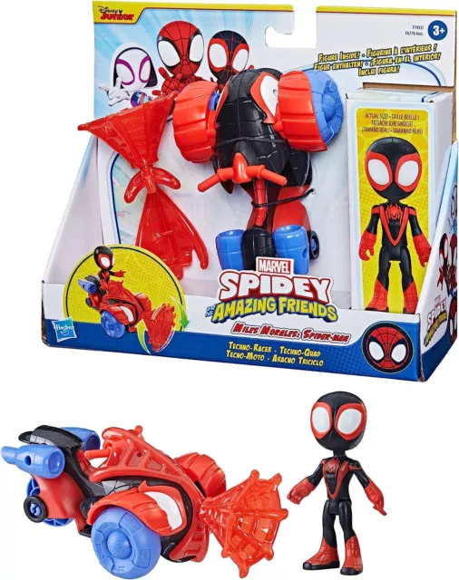 Spidey et ses Amis Extraordinaires, quartier général Arachno-mobile 2 en 1,  jouet préscolaire, dès 3 ans, 60 cm de haut au meilleur prix